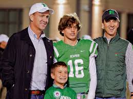 Peyton manning of the university of tennessee gets advice from coach phil fulmer during the game against the university of florida. Arch Manning Peyton And Eli S Nephew Could Be Best Qb Of The Family Sports Illustrated