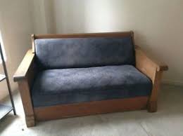 Antique Mission Oak Hide A Bed Love Seat Hidden Bed Love Seat Furniture Rehab