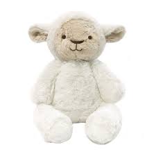 Stuffed Animals Soft Plush Toys Australia White Lamb Lee Lamb Huggie In 2020 Animal Plush Toys Plush Toys Wooden Baby Teether