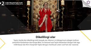 Oke, berikut ini adalah video klip dari lagu look what you made me do yang dinyanyikan oleh taylor swift. 5 Aksi Menarik Taylor Swift Di Klip Look What You Made Me Do News Entertainment Fimela Com