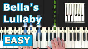 Klaviertastatur in diesem video stelle ich dir die klaviertastatur vor. Bella S Lullaby Piano Tutorial Easy Twilight Sheet Music Synthesia Youtube