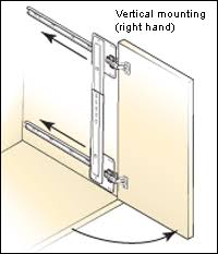 Blum Pocket Door Kits Lee Valley Tools Kitchen Storage Shelves Appliance Garage Diy Cabinet Doors