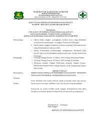 Sk tim audit mutu internal sekolah. Sk Tim Audit Internal Fix