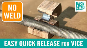 It looks like a complicated, secure knot when it's tied Easy Quick Release Vice Mechanism Youtube