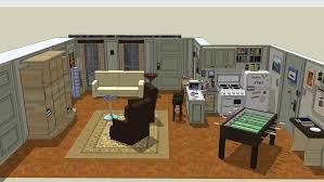 With nowhere to go, ross moved in with chandler and joey. Joey S Apartment From Friends 3d Warehouse