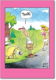 Thanks Dog Cartoon Thank You Card Mccoy