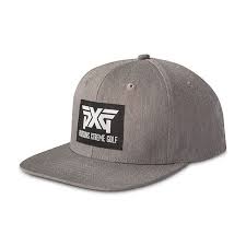 The Pxg Patch Snapback Hat Is The Perfect Topper To Any Golf Wardrobe The Flat Bill Adjustable Back And Distinctive Pxg Stacked Logo C Pxg Snapback Hats Golf