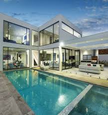 Cool 55 Creative House Architecture Design Inspiration Ideas More At Https Decoratren House Architecture Design Contemporary House Plans Modern House Design