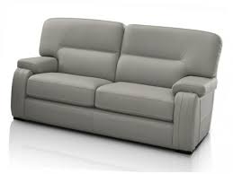Canape 2 Places Rodez 100 Cuir De Buffle Marron Kissen Sofa Ledersofa Sofa