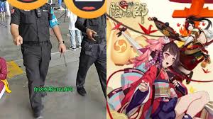 扮國產手遊《陰陽師》角色長沙動漫展2女穿和服被趕後拍片申冤