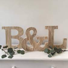 Wedding Initial Letters Wooden Initials Wedding Table Decor Wedding Letters Initial Letter Rustic Wedding Initials Wooden Initials Diy Wedding Decorations
