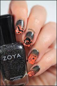 10 Nails Art Special Halloween Fourchette Bikini Dessin Ongles Halloween Ongles Vernis A Ongles
