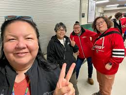 Puck is dropping soon. After the game, we still gotta make the trek home.  We will see you tonight with the raffle (9 pm)