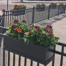 Maybe you would like to learn more about one of these? 4 Foot Long 48 Charleston Over The Rail Hanging Charleston Planter Box Railing Planters Deck Railing Planters Patio Fence