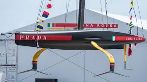 Luna rossa prada pirelli team, auckland, new zealand. America S Cup Luna Rossa Prada Pirelli Team Launched The Race Boat Americas Cup Sail Racing Pirelli