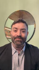 Lee Roy wolf across from a panther from the same flash we did a few years  ago @wildhearttattooshop. Thanks very much again @crybabycowb0y great  catching up. Hit me for tattoos in February.