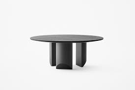 Never argue about who gets to use the lift top function on the coffee table again. Wedge Nendo