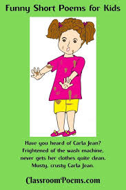 Funny Short Poems Short Poems For Kids Funny Poems For Kids Short Humor