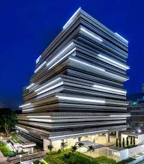 100pp Office Building By Mod Ministry Of Design Also Developed The Branding For The Buildin Office Building Architecture Architecture Building Facade Design