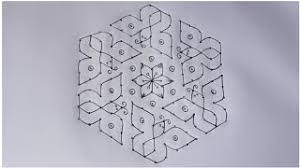 7 dots flower (rose and hibiscus ) rangoli or 7 pulli poo kolam. Best Of 15 Pulli Kolam Step By Step Free Watch Download Todaypk