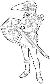 We have got 9 pics about legend of zelda breath of the wild link coloring pages images, photos, pictures, backgrounds, and more. The Legend Of Zelda Skyward Sword Coloring Pages Jambestlune