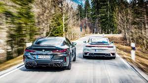 On top of that, the top speed rating is identical for both bmws: Porsche 911 Turbo S Vs Bmw M8 Competition Twin Test Car Magazine