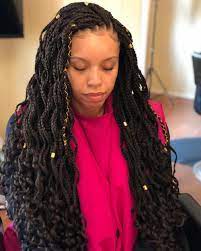 Goddess Box Braids Braid In Hair Extensions Crochet Braids Hairstyles Hair