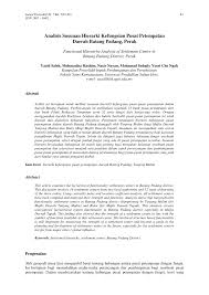 Dalam tulisan yang lalu (pengertian, ruang lingkup, tujuan dan manfaat demografi), saya telah sedikit berdongeng tentang dua pangeran kembar, yaitu fertilitas dan. Pdf Analisis Susunan Hierarki Kefungsian Pusat Petempatan Daerah Batang Padang Perak