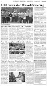 Karena kacanya yang tertutup rapat,aku tidak dpt mendengar perkataan mereka. Wawasan 21 April 2016 By Koran Pagi Wawasan Issuu