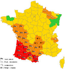 Lieu et heure d'observation météo : Tempete Klaus Wikipedia