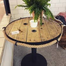 table bistrot touret recup upcycling idee deco bois deco maison deco bois