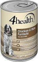 The retail store called tractor supply. 4health Canned Dog Food Review Rating Recalls