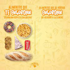 Ningun Alimento Te Hara Engordar Sin Que Tengas Un Exceso De Calorias Si Eres De Los Que Su Alimentos Que Engordan Te Para Bajar De Peso Tips Bajar De Peso