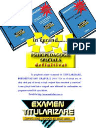Check spelling or type a new query. Sinteze Grade Didactice Titularizare Definitivat 2016