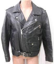 Outdoor Exchange Leather Motorcycle Biker Jacket 44 42 Vintage Runs Small Outdoorexchange Motorcycle Motorcycle Jacket Clothes Black Leather