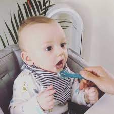 This reflex is seen from birth to about 4 to 6 months. Mummy Nutrition Tongue Thrust Reflex As I Said In