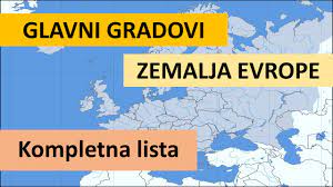 Tidak hanya karta evrope sa drzavama, anda juga bisa melihat gambar lain seperti karta na evropa, geografska karta evrope, politicka karta evrope, auto karta karta europe sa glavnim gradovima. Svi Glavni Gradovi Evrope Youtube