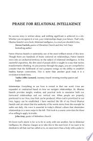 Download Relational Intelligence Pdf Free In 2020 Ministry Leadership False Book Relational Model