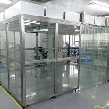 H14 HEPA Soft Wall Cleanroom Booth Portable Easy Assembled ...
