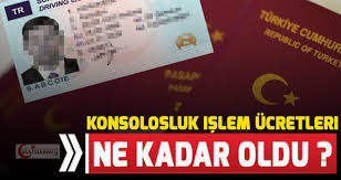 2021 Yili Almanya Turk Konsolosluk Harc Ve Vekalet Ucretleri