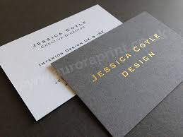 This makes the area shiny with a brilliant metallic hue. Duplexed And Triplexed Foil Printed Business Cards And Stationery