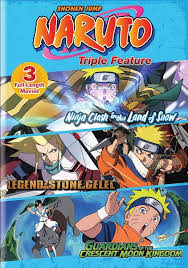 Naruto Movie Triple Feature Dvd Naruto Movies Hits Movie