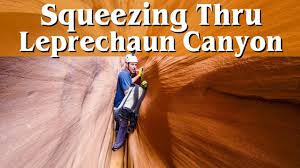 Easy access, and relatively straight forward, they are a good choice. East Fork Of Leprechaun Canyon North Wash Utah Youtube