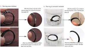 Compre muebles a excelentes precios. Amazon Com Anillo De Novia Para Pareja Con Forma De Corazon De Acero Inoxidable Acero Inoxidable 0 Negro Jewelry