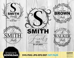 This Item Is Unavailable Etsy In 2021 Monogram Svg Family Monogram Sign Monogram Signs