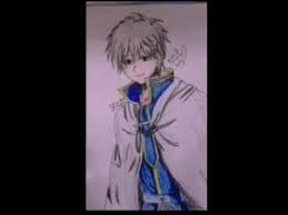 Draw Zen From Anime Snow White With Red Hair رسم زين من انمي بياض الثلج ذات الشعر الاحمر Youtube