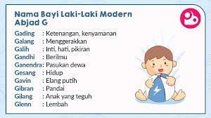 We did not find results for: 500 Nama Bayi Laki Laki Modern Ruangbunda