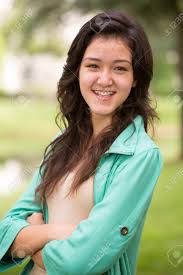 Free for commercial use no attribution required high quality images. Young Teen Girl Smiling Outside Stock Photo Picture And Royalty Free Image Image 89487891