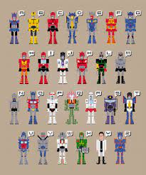 Maybe you would like to learn more about one of these? Transformers Alphabet Cross Stitch Pattern