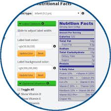 Use blank templates for automatic numbering, to create distinctive headings, or to facilitate note taking. Create Your Own Fda Approved Nutrition Fact Labels With Our Nutrition Label Software Recipal
